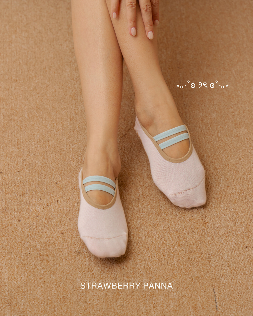 (Preorder) Dolce Collection | ถุงเท้ากันลื่น ถุงเท้าโยคะ พิลาทิส