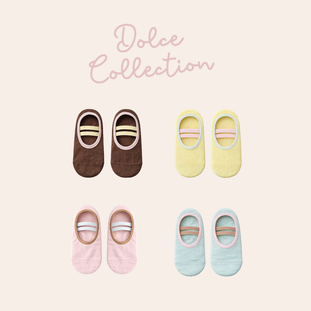 (Preorder) Dolce Collection | ถุงเท้ากันลื่น ถุงเท้าโยคะ พิลาทิส