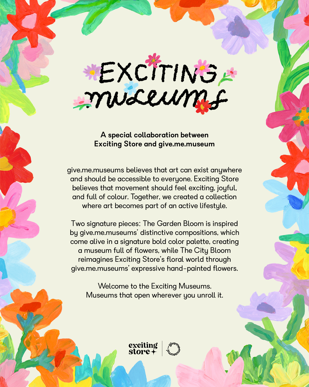 (Preorder) Exciting Museums Collection | เสื่อโยคะ เสื่อออกกำลังกาย