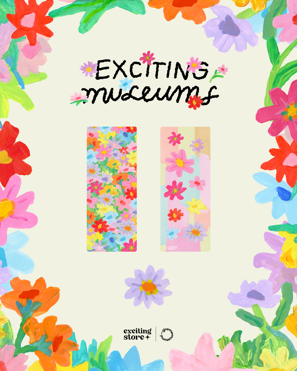 (Preorder) Exciting Museums Collection | เสื่อโยคะ เสื่อออกกำลังกาย